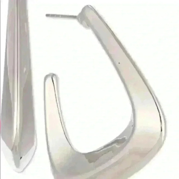Charter Club New Square Medium Hoop Earrings - Picture 3 of 3